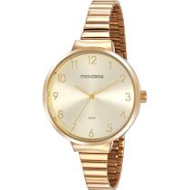 Relógio Feminino Mondaine Dourado à Prova Dágua 32116LPMVDE1