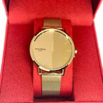 Relógio Feminino Mondaine Dourado Analógico 32117LPMVDE1 Relógio Feminino Mondaine Dourado Analógico 32117LPMVDE1