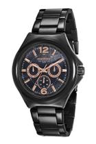 Relógio Feminino Mondaine Multifunção Preto 99366Lpmvps3