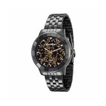 Relógio Feminino Mondaine Preto Cristais 94713Lpmvpe9