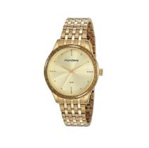 Relógio Feminino Mondaine Visor Gliter Dourado 53815lpmvde1