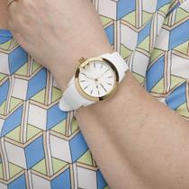 Relogio feminino mormaii branco com dourado MOPC21JAG/8B Relogio feminino mormaii branco com dourado MOPC21JAG/8B