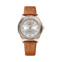 Relógio Feminino Naviforce de Quartzo com Pulseira de Couro - Casual e Elegante