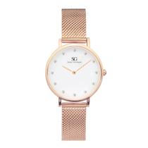 Relógio feminino Nolita Diamond Rosé Gold 32mm-Saint Germain