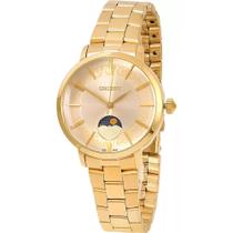 Relógio Feminino Orient Dourado Fgss0211 C1kx - Médio 34mm