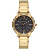 Relógio Feminino Orient FGSS0197 G3KX Dourado Pedra