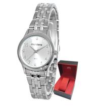 Relógio Feminino Original Mondaine de Pulso Prateado