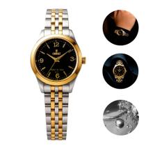 Relógio Feminino Orinet Original A Prova D Agua Misto Prata/Dourado Delicado Presente