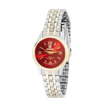 Relógio Feminino Orinet Original A Prova D Agua Misto Prata/Dourado Delicado Presente