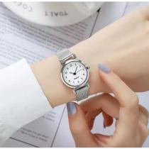 Relogio feminino pequeno de quartzo moda coreana estudante delicado tendencia