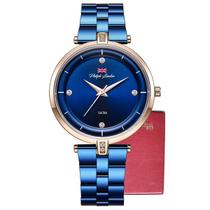 Relógio Feminino Philipe London PL81016113F Azul/Rose