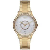 Relógio Feminino Prata c/ Cristais - 33mm - 50m