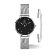 Relógio Feminino Prata Casual Delicado 32mm Com Bracelete Relógio Feminino Prata Casual Delicado 32mm Com Bracelete
