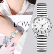 Relógio Feminino Prata de Pulso Original Luxo Moda Casual Garantia - THAGSTORE