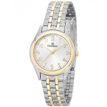 Relogio Feminino Prata e Dourado Pequeno Champion Original