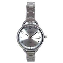 Relógio feminino prata pequeno casual Mondaine 32154LOMVNE1