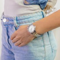Relógio Feminino Prata Quartz para jovens Relógio Feminino Prata Quartz para jovens