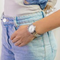 Relógio Feminino Prata Quartz Relógio Feminino Prata Quartz