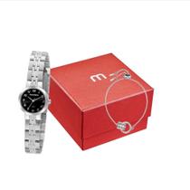 Relógio Feminino Prateado Pequeno Mondaine 32391L0MVNE2
