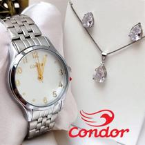 Relógio Feminino Pulseira em aço - Condor