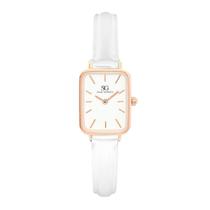 Relógio feminino quadrado Square Queens Rosé Gold - Saint Germain