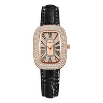 Relógio feminino Quartz Full Star Modia 68, caixa de 26 mm, liga de zinco