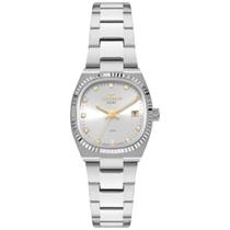 Relógio Feminino Riviera GL12AA-1K Analógico Pulseira Metal Prata Technos