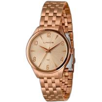 Relógio Feminino Rose Analógico com Pulseira Ajustável Lince