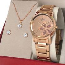 Relógio Feminino Rose Champion Original 1 Ano de Garantia Prova Dágua