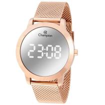 Relogio feminino rose digital champion ch40106p