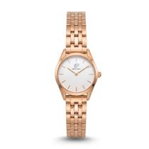 Relógio Feminino Rosê Elegante Delicado Pequeno New Port