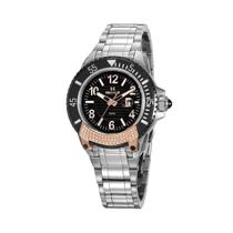 Relogio Feminino Royal Marine Strass Aço Prata Vidro Safira 20862L0SVNA1