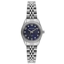 Relógio feminino Seculus 77256L0SVNA2 24mm Aço Inox