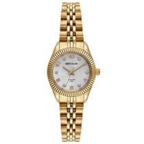 Relógio Feminino Seculus 77256LPSVDA1 Long Life Dourado Relógio Feminino Seculus 77256LPSVDA1 Long Life Dourado