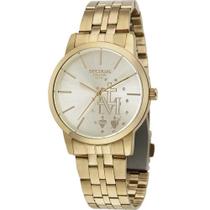 Relógio Feminino Seculus Analógico 44039LPSKDA1 - Dourado