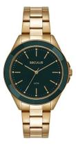 Relógio Feminino Seculus Cerâmica Verde Militar 77346lpsvds2 Dourado Verde Verde-musgo Relógio Feminino Seculus Cerâmica Verde Militar 77346lpsvds2 Dourado Verde Verde-musgo