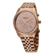 Relógio Feminino Seculus Cronógrafo Casual Rose Gold 44066LPSVRS2