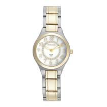 Relógio Feminino Seculus Long Life Branco 2,3cm 50M