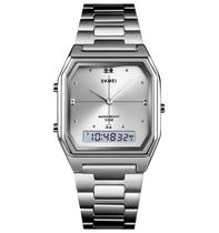 Relógio Feminino Skmei 1612 Analógico Digital Vintage Retrô