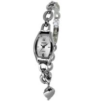 Relógio Feminino Social Clássico Mini Prata Elegante MA28618Q Relógio Feminino Social Clássico Mini Prata Elegante MA28618Q