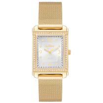 Relógio Feminino Strass Condor Dourado