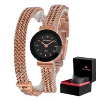 Relógio Feminino Technos 5Y20IR/4P 22mm Aço Rose