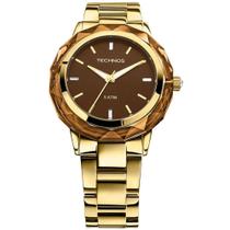 Relogio Feminino Technos Analogico Elegance Crystal - 2035mcm/4m -dourado/marrom