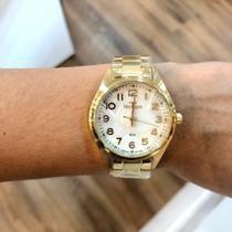 Relógio Feminino Technos Casual Elegance Dourado 2036Mlas/4X