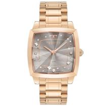 Relógio Feminino Technos Crystal 2036MNF/1C 36mm Aço Rose