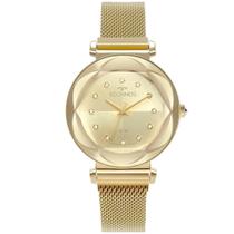 Relógio Feminino Technos Dourado Com Pulseira Magnética