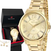 Relógio Feminino Technos Dourado Prova D'água Garantia 1 Ano Relógio Feminino Technos Dourado Prova D'água Garantia 1 Ano
