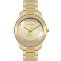 Relógio Feminino Technos Fashion Trend 2036MKD/4X 38mm Aço Dourado