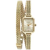 Relógio Feminino Technos Mini 5Y20IV/1X 19mm Aço Dourado