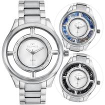 Relógio Feminino Technos Signature Prata Prova D'água 50m GL30FL/1K